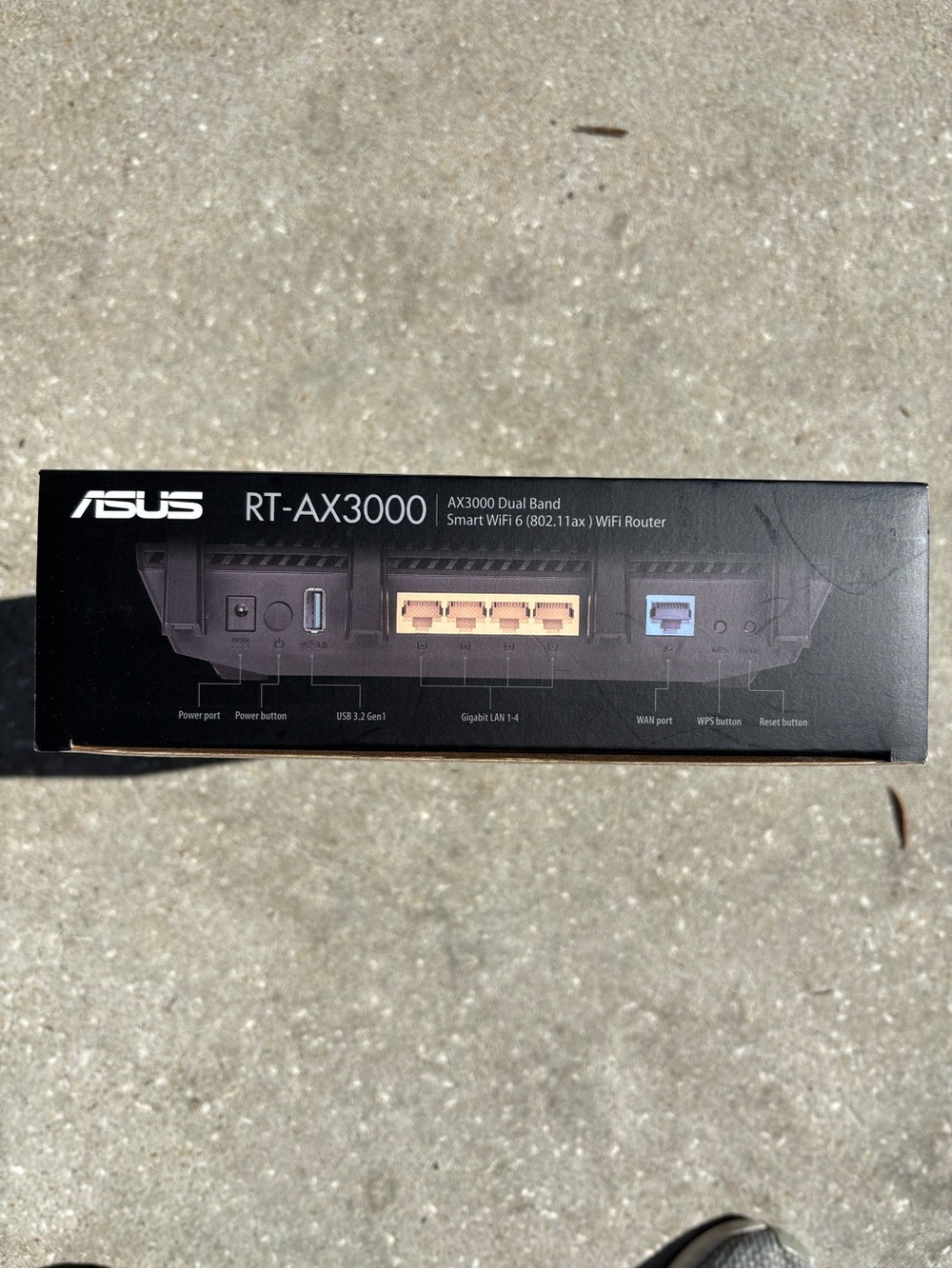 ASUS RT-AX3000 Dual-Band WiFi 6 Router - Black - Picture 3 of 4